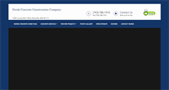 Desktop Screenshot of norskconcrete.com